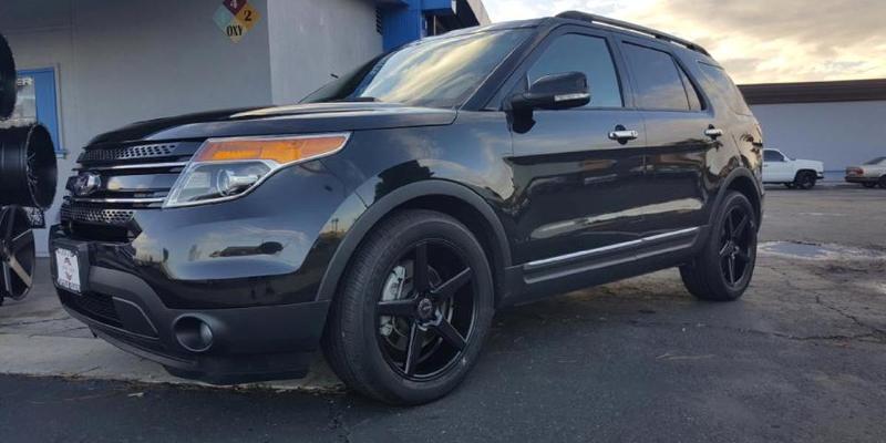  Ford Explorer with KMC Wheels KM685 District